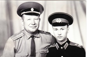 Смирнов В.Н. с отцом Николаем…